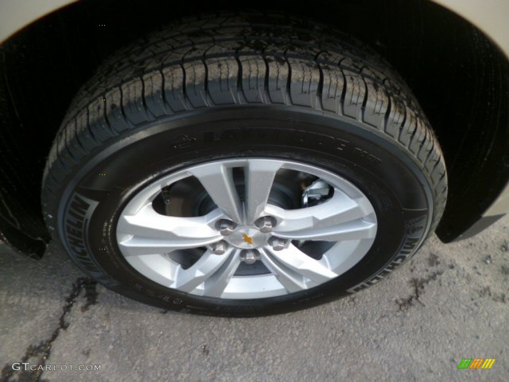 2014 Equinox LS AWD - Champagne Silver Metallic / Jet Black photo #9