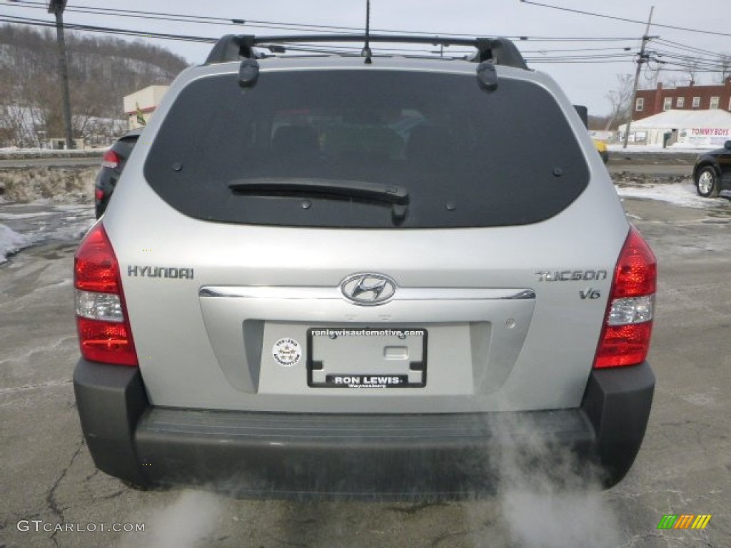 2007 Tucson SE - Platinum Metallic / Beige photo #4