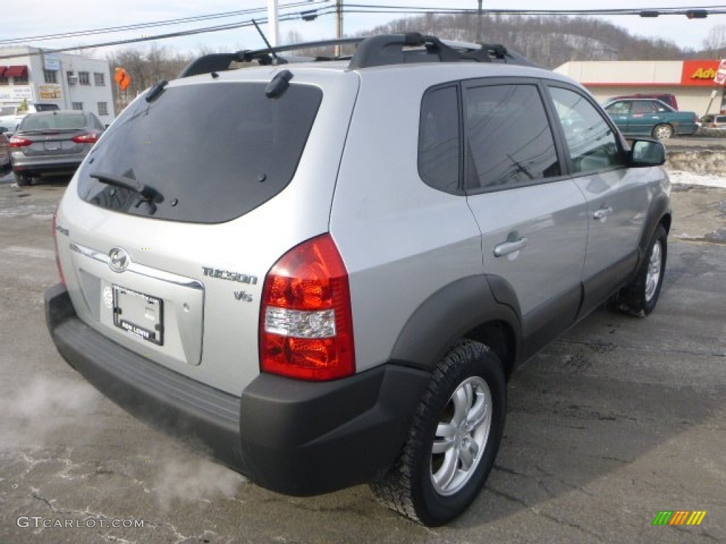 2007 Tucson SE - Platinum Metallic / Beige photo #5