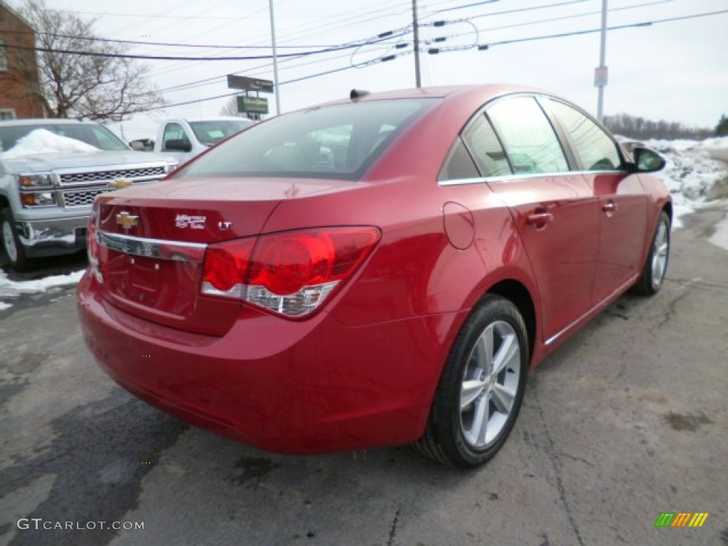 2014 Cruze LT - Crystal Red Tintcoat / Cocoa/Light Neutral photo #7