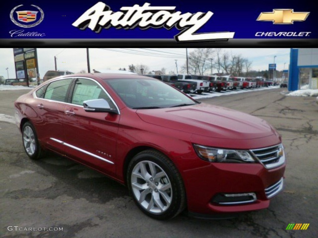 2014 Impala LTZ - Crystal Red Tintcoat / Jet Black photo #1