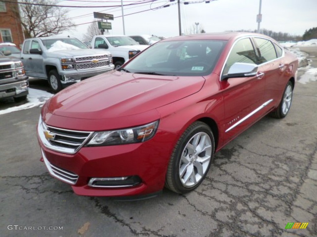 2014 Impala LTZ - Crystal Red Tintcoat / Jet Black photo #3