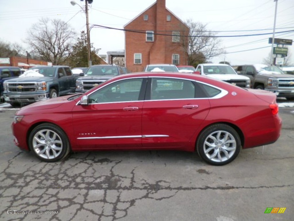 2014 Impala LTZ - Crystal Red Tintcoat / Jet Black photo #4