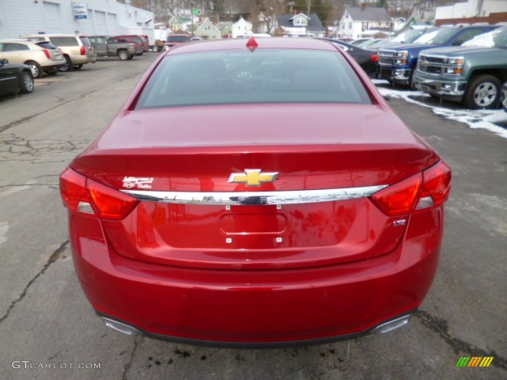 2014 Impala LTZ - Crystal Red Tintcoat / Jet Black photo #6