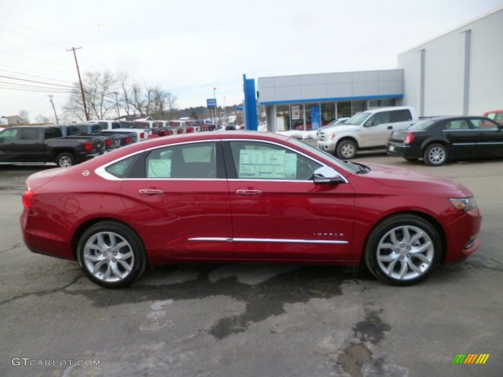 2014 Impala LTZ - Crystal Red Tintcoat / Jet Black photo #8