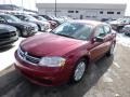 2014 Deep Cherry Red Crystal Pearl Dodge Avenger SE  photo #2