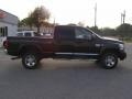 2008 Brilliant Black Crystal Pearl Dodge Ram 2500 Laramie Quad Cab 4x4  photo #2