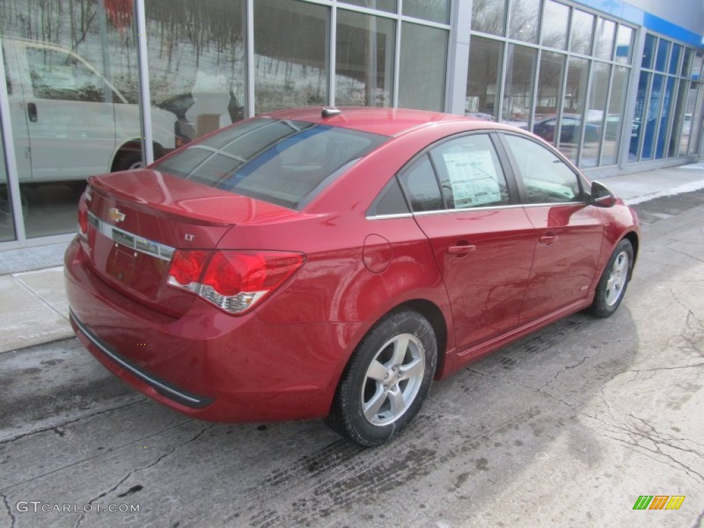 2014 Cruze LT - Crystal Red Tintcoat / Jet Black photo #4