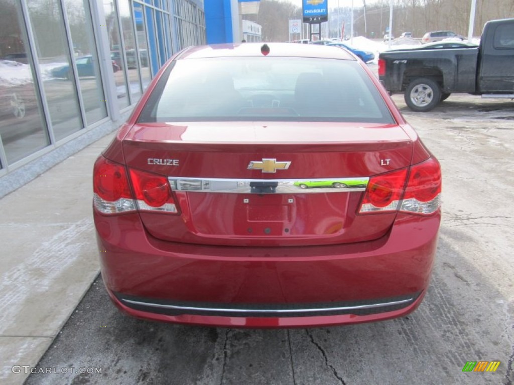 2014 Cruze LT - Crystal Red Tintcoat / Jet Black photo #5