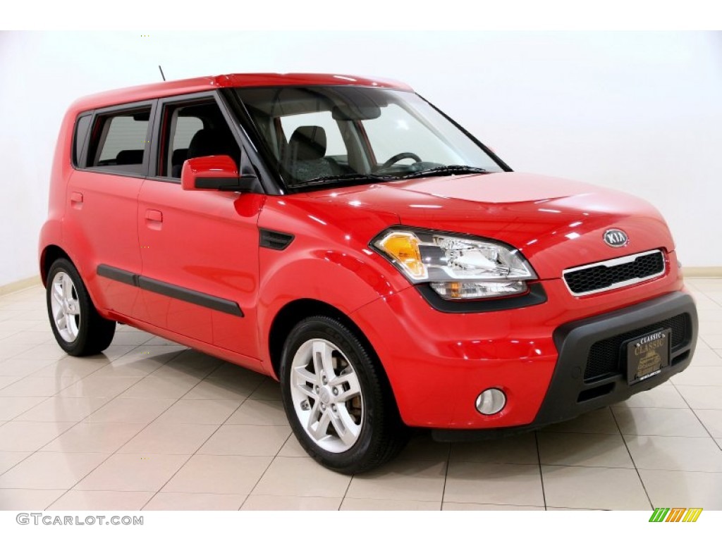 2010 Soul + - Molten Red / Black Soul Logo Cloth photo #1