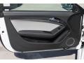 Lunar Silver/Rock Gray 2014 Audi RS 5 Coupe quattro Door Panel