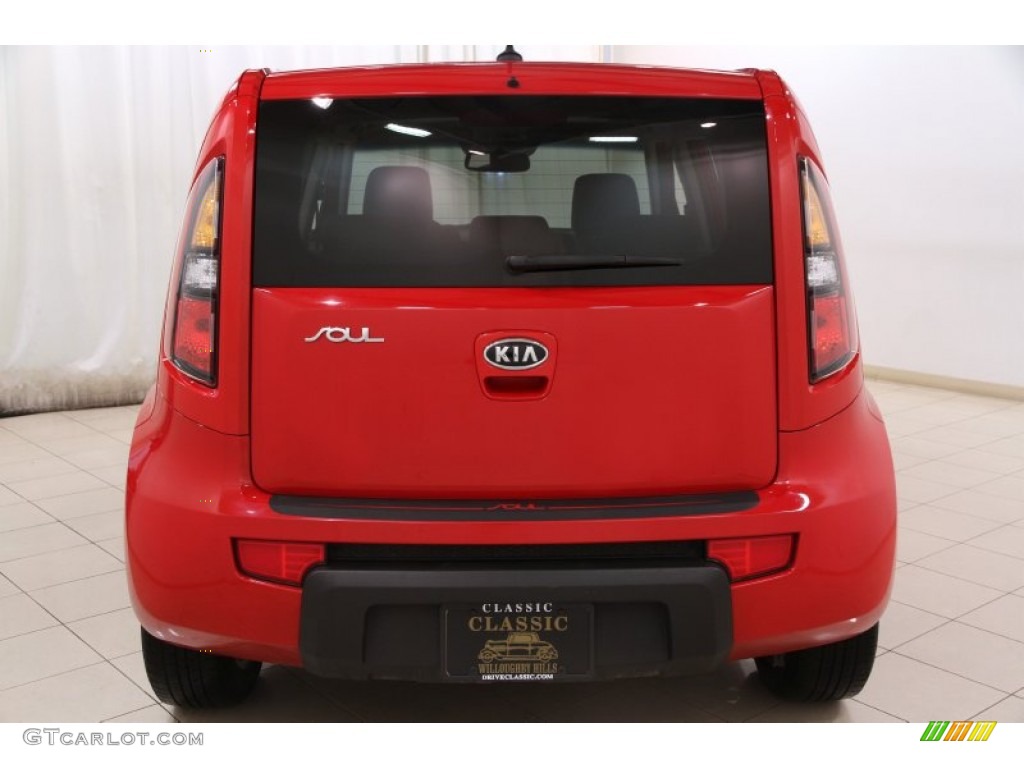 2010 Soul + - Molten Red / Black Soul Logo Cloth photo #27