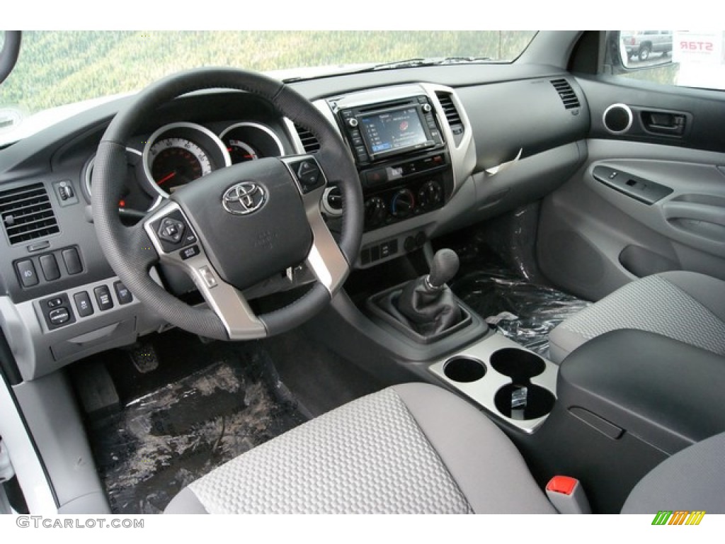 Graphite Interior 2014 Toyota Tacoma V6 SR5 Access Cab 4x4 Photo #90532741