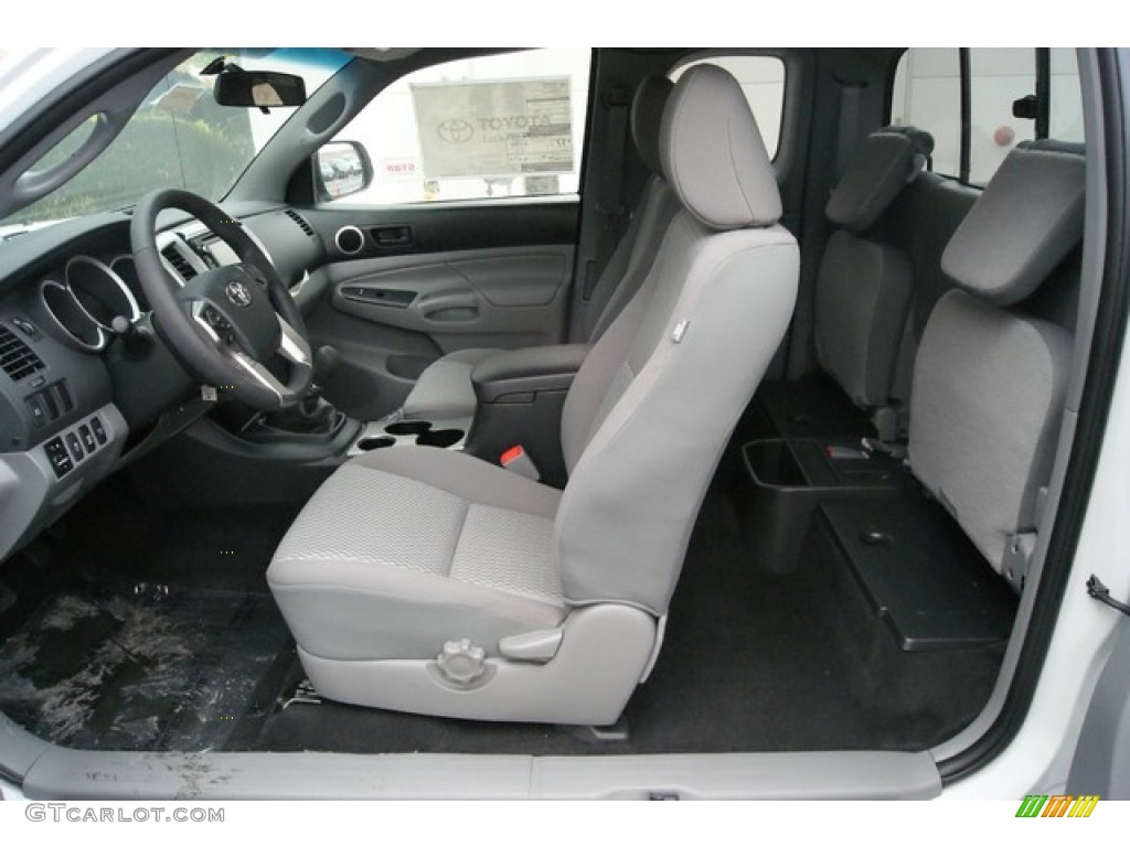 Graphite Interior 2014 Toyota Tacoma V6 SR5 Access Cab 4x4 Photo #90532793