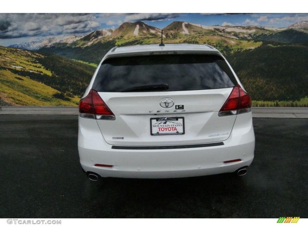 2014 Venza Limited - Blizzard White Pearl / Light Gray photo #4