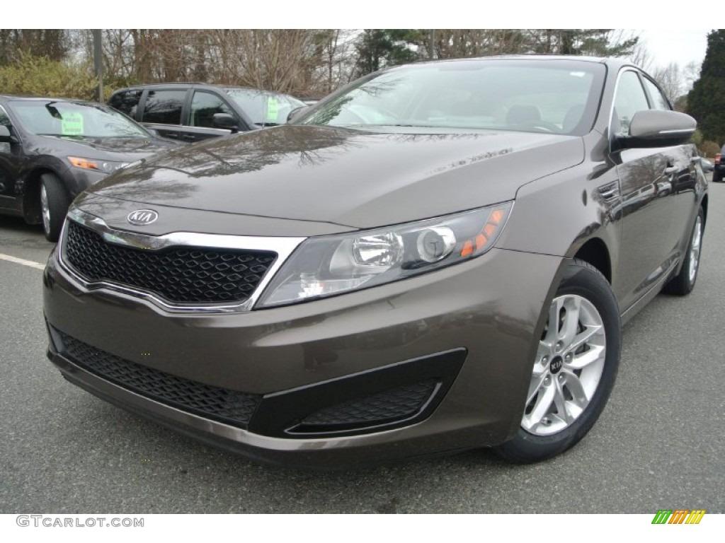 2011 Optima LX - Metal Bronze / Beige photo #1