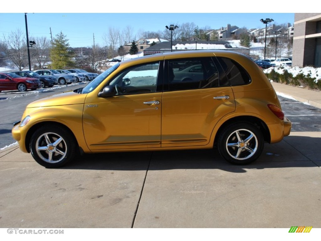 2002 PT Cruiser Limited - Inca Gold Pearlcoat / Taupe photo #2