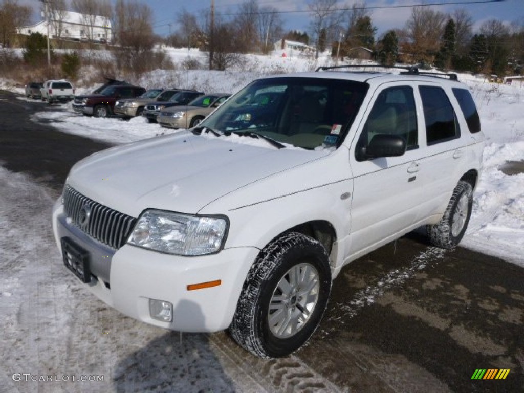 2007 Mariner Luxury - Oxford White / Black/Light Parchment photo #1