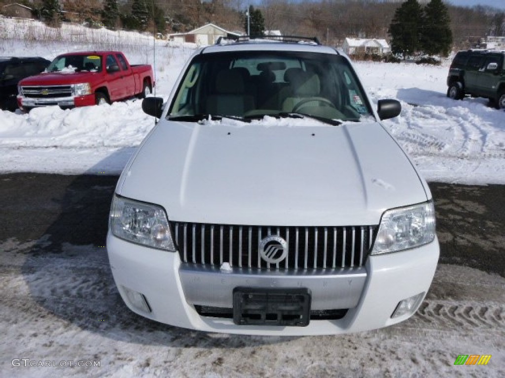 2007 Mariner Luxury - Oxford White / Black/Light Parchment photo #2