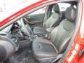 GT Black/Ruby Red 2014 Dodge Dart GT Interior Color