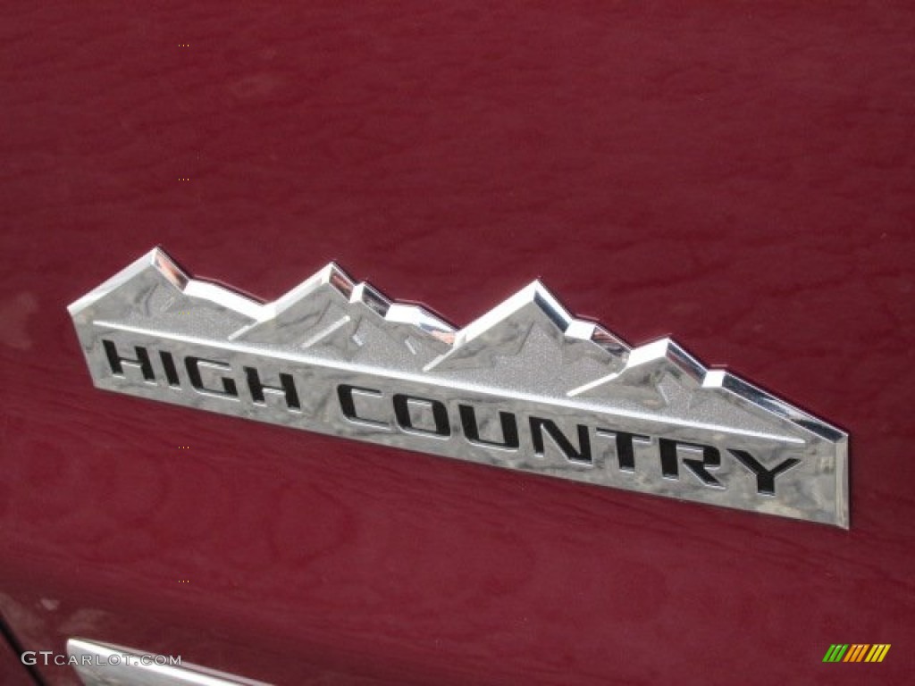 2014 Silverado 1500 High Country Crew Cab 4x4 - Deep Ruby Metallic / High Country Saddle photo #4