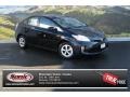 2014 Black Toyota Prius Three Hybrid  photo #1