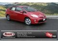 Barcelona Red Metallic - Prius Four Hybrid Photo No. 1