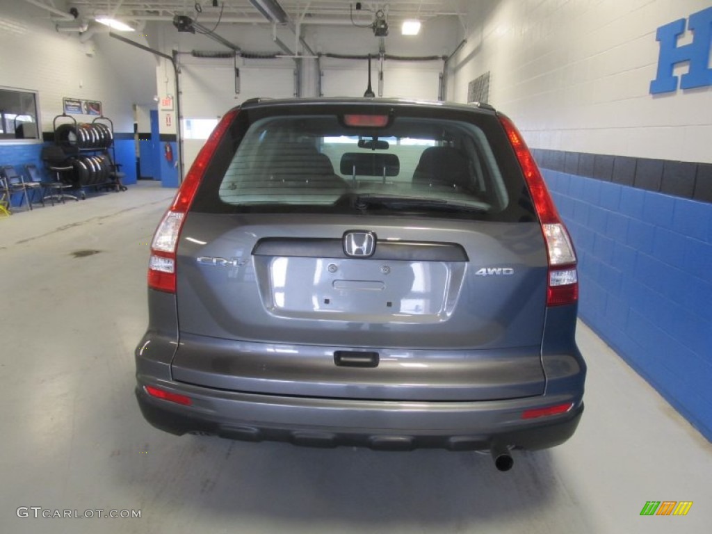 2011 CR-V LX 4WD - Polished Metal Metallic / Black photo #4
