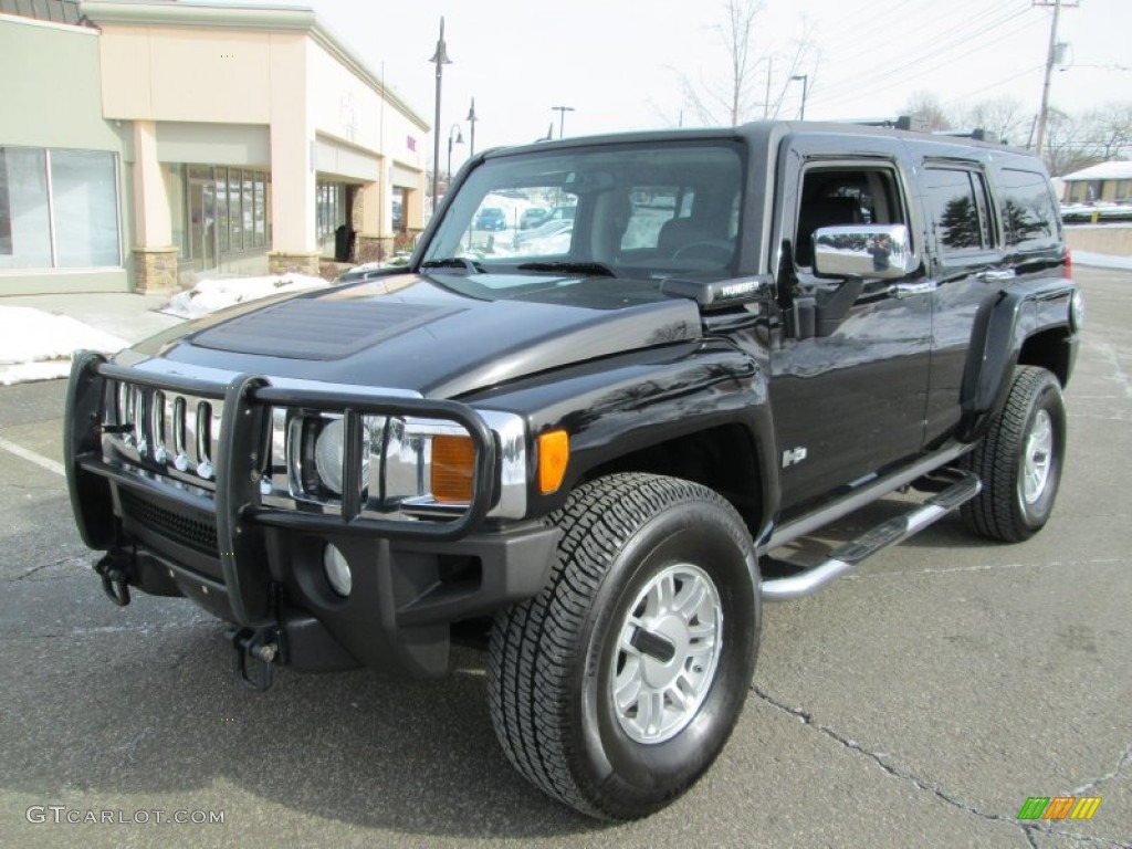Black 2006 Hummer H3 Standard H3 Model Exterior Photo #90539918