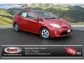 Barcelona Red Metallic 2014 Toyota Prius Four Hybrid