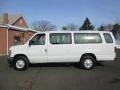 Oxford White 2008 Ford E Series Van E350 Super Duty XLT 15 Passenger
