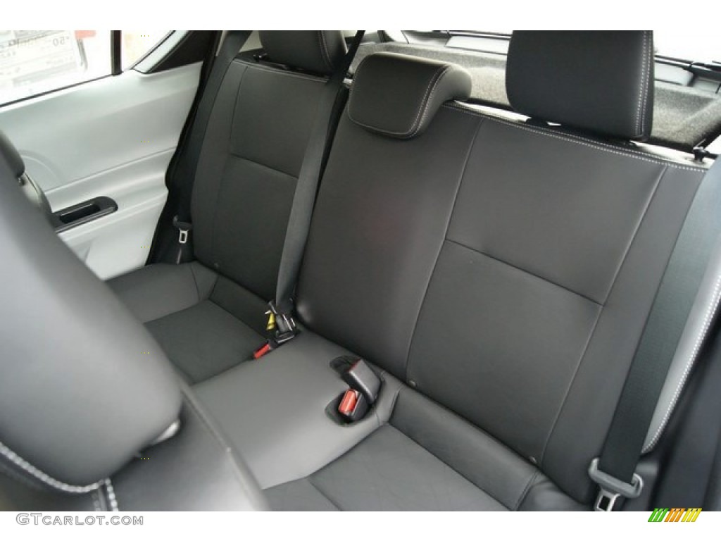 2014 Toyota Prius c Hybrid Four Rear Seat Photo #90541528
