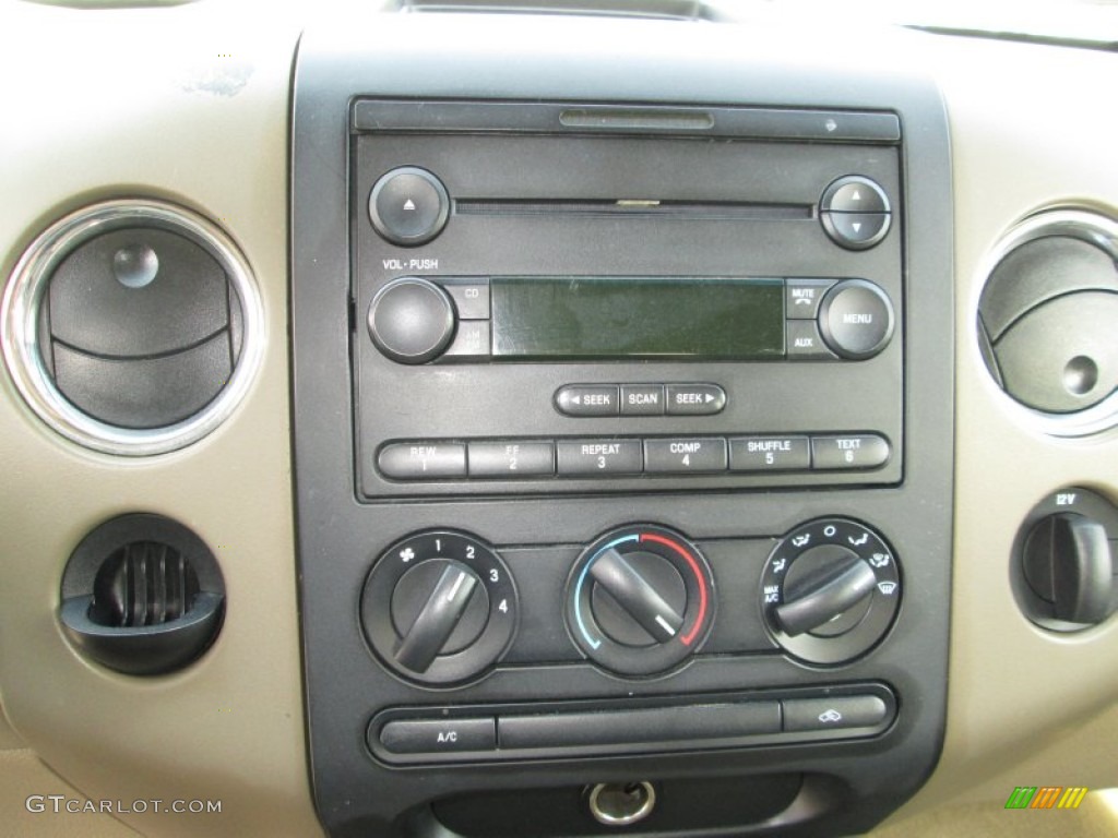 2005 F150 XLT SuperCab 4x4 - Oxford White / Tan photo #20