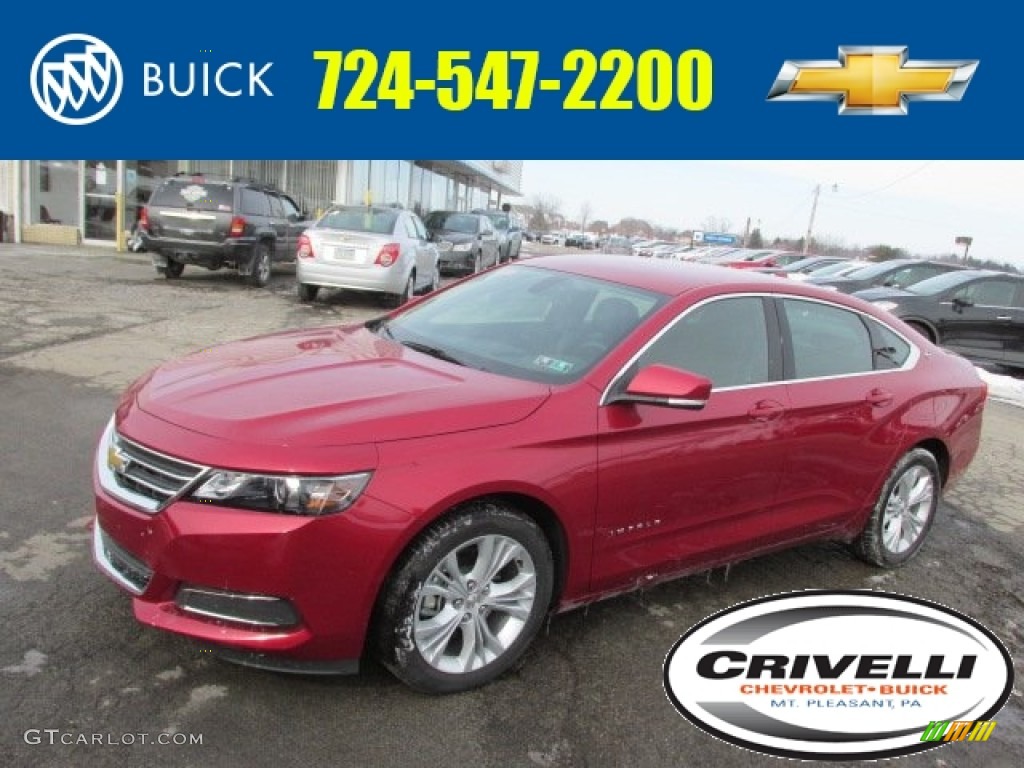 2014 Impala LT - Crystal Red Tintcoat / Jet Black photo #1