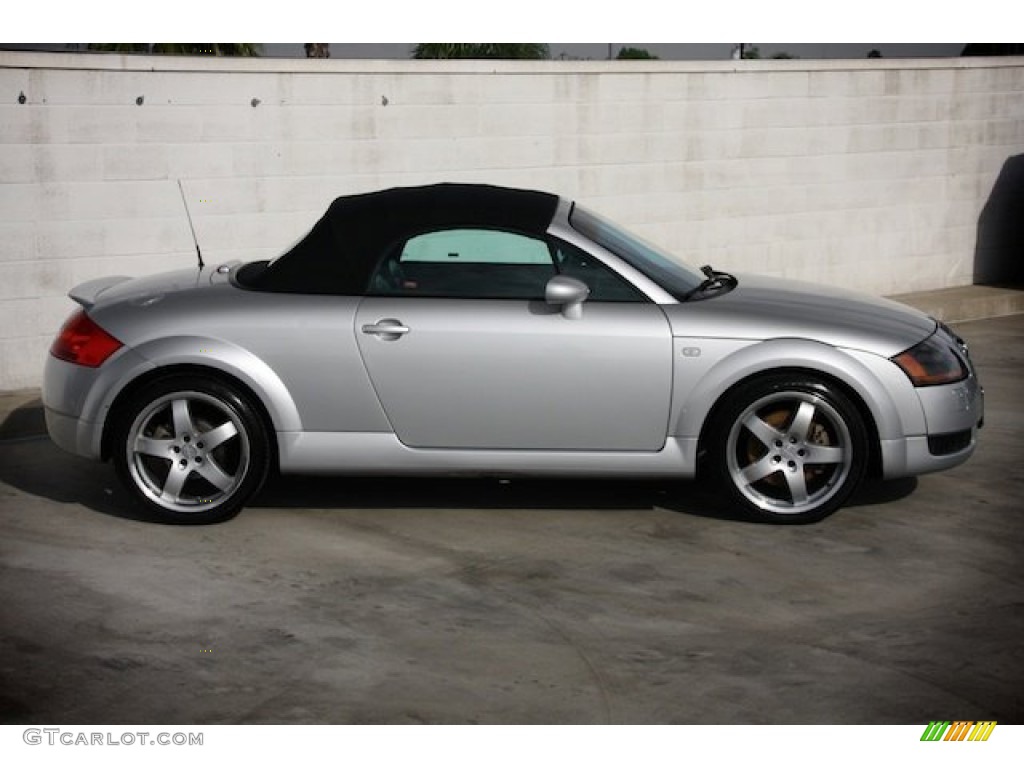 Lake Silver Metallic 2002 Audi TT 1.8T quattro Roadster Exterior Photo #90542900