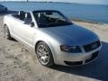 Light Silver Metallic 2004 Audi S4 4.2 quattro Cabriolet