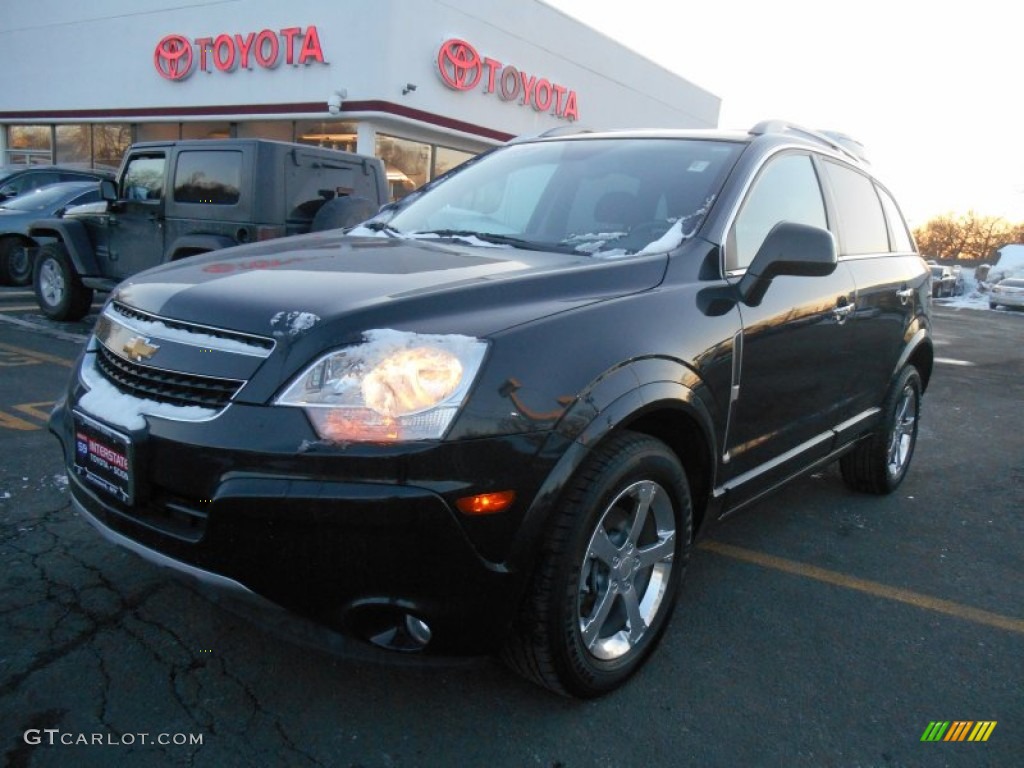 Black Granite Metallic Chevrolet Captiva Sport