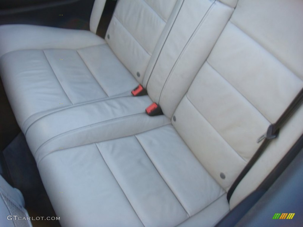 2004 Audi S4 4.2 quattro Cabriolet Rear Seat Photos