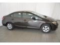 Kona Coffee Metallic - Civic LX Sedan Photo No. 5