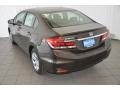 Kona Coffee Metallic - Civic LX Sedan Photo No. 6