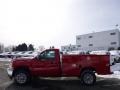 Victory Red 2014 Chevrolet Silverado 3500HD WT Regular Cab Dual Rear Wheel 4x4 Utility