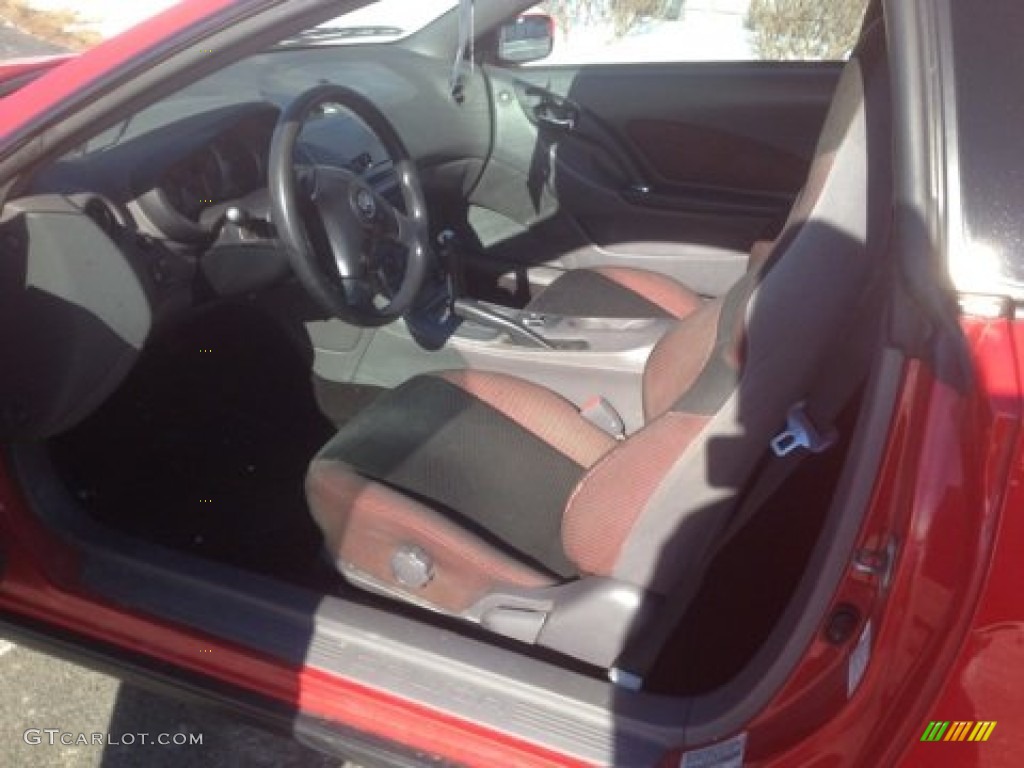 2002 Celica GT - Absolutely Red / Black/Red photo #6