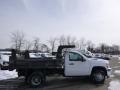 Summit White - Silverado 3500HD WT Regular Cab 4x4 Dump Truck Photo No. 5