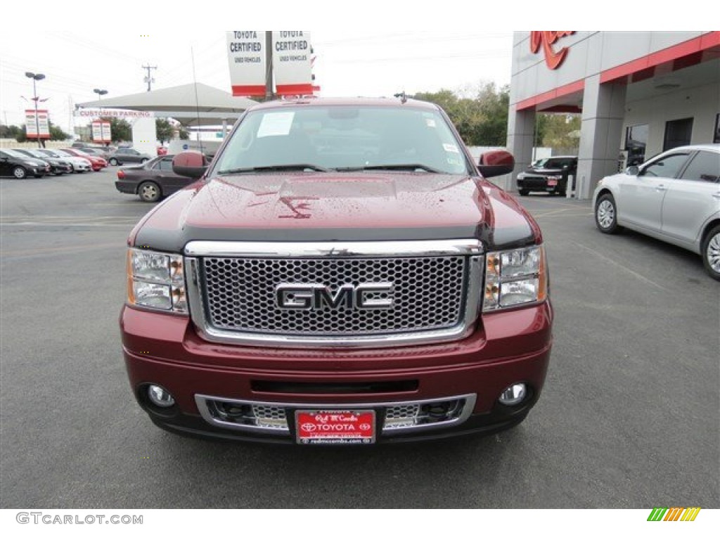 2013 Sierra 1500 Denali Crew Cab AWD - Sonoma Red Metallic / Ebony photo #2
