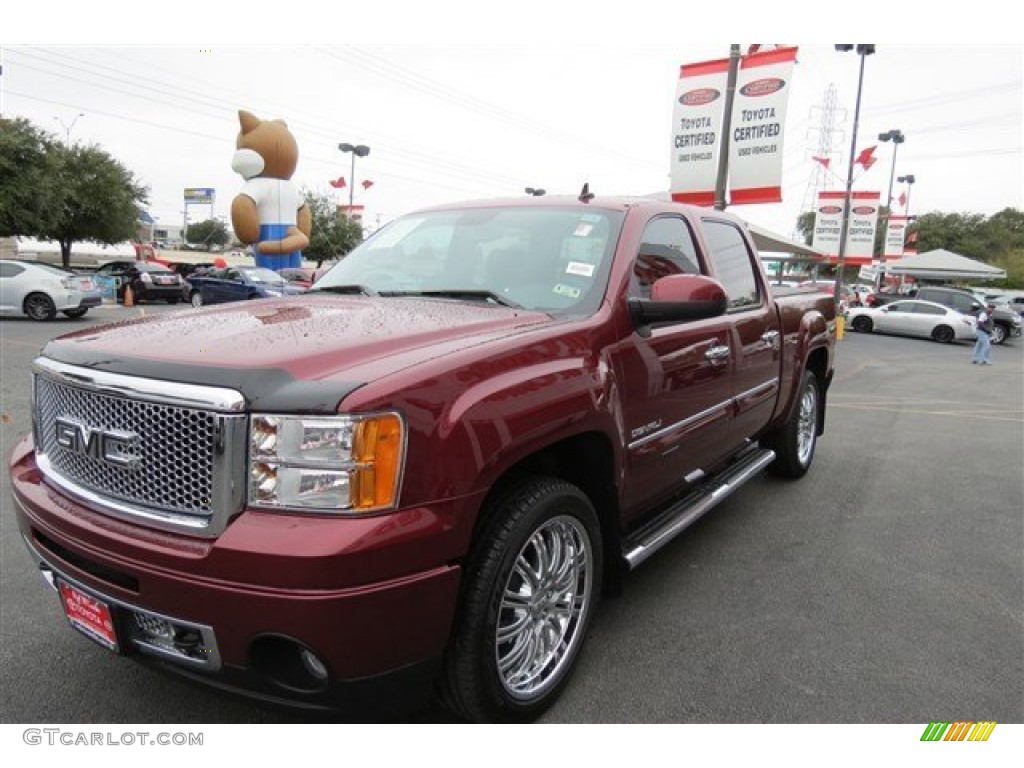 2013 Sierra 1500 Denali Crew Cab AWD - Sonoma Red Metallic / Ebony photo #3