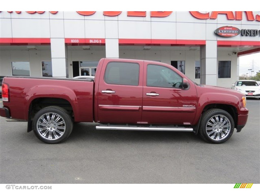 2013 Sierra 1500 Denali Crew Cab AWD - Sonoma Red Metallic / Ebony photo #8