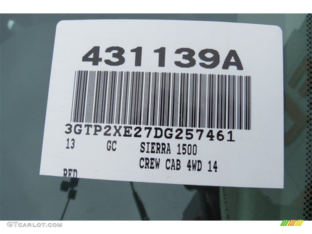 2013 Sierra 1500 Denali Crew Cab AWD - Sonoma Red Metallic / Ebony photo #19