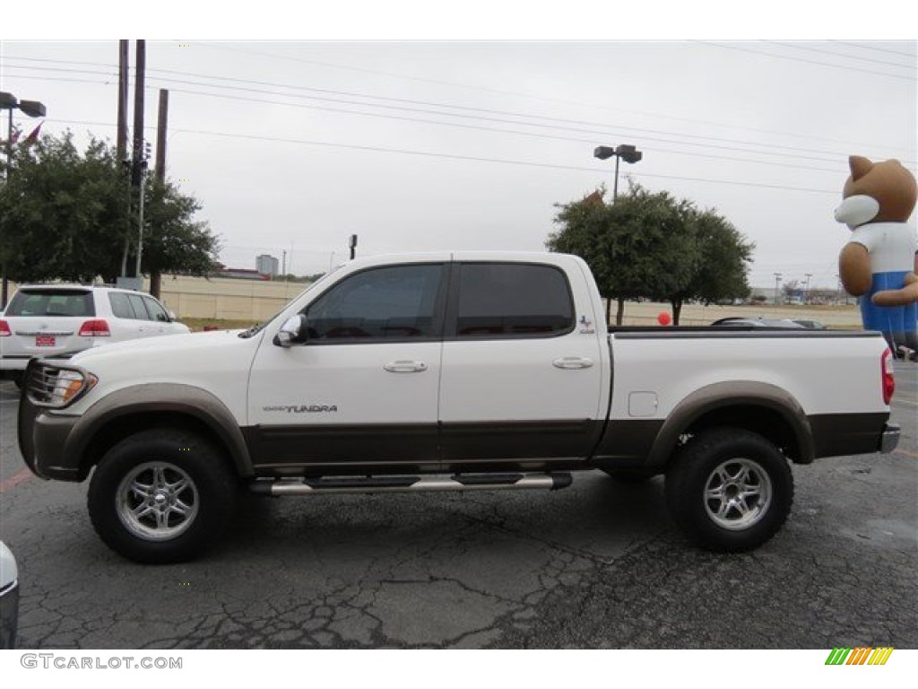 2005 Tundra SR5 Double Cab - Natural White / Light Charcoal photo #4