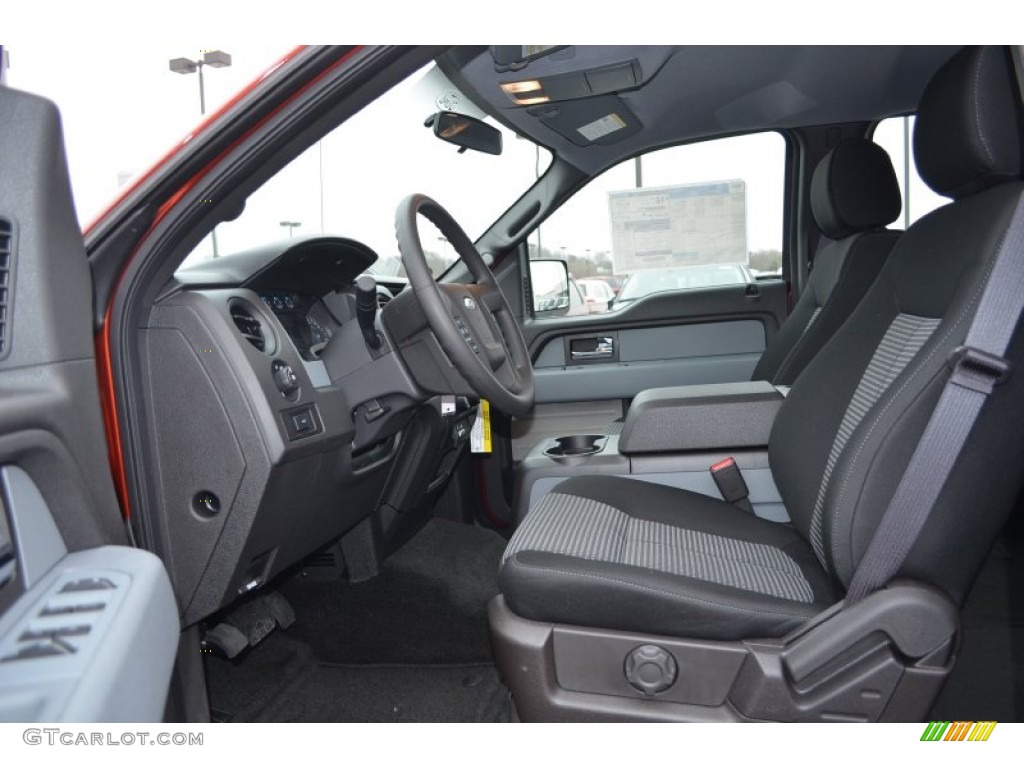 2014 Ford F150 STX SuperCrew 4x4 Front Seat Photo #90547703