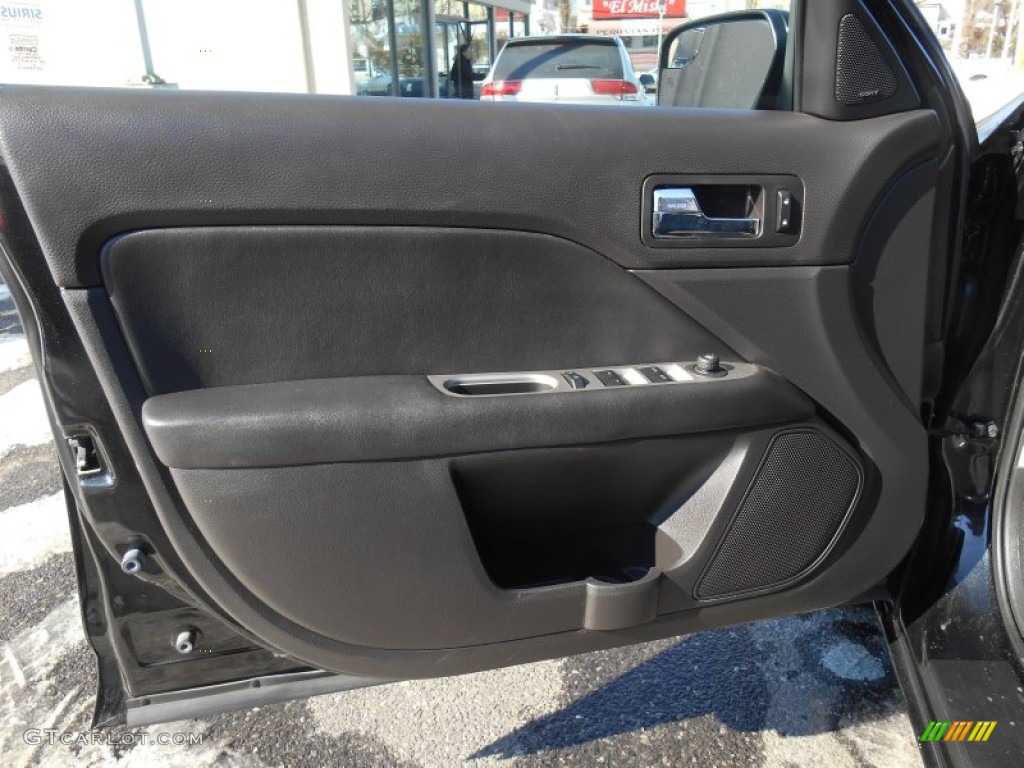 2011 Fusion SEL V6 AWD - Tuxedo Black Metallic / Charcoal Black photo #13